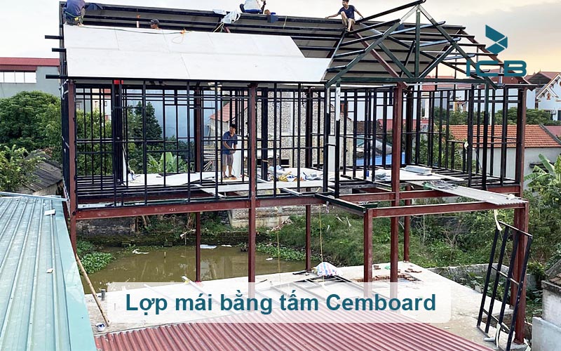 Lợp mái bằng tấm Cemboard