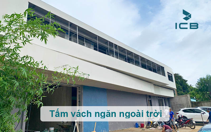 Tấm vách ngăn ngoài trời Cemboard chịu nước