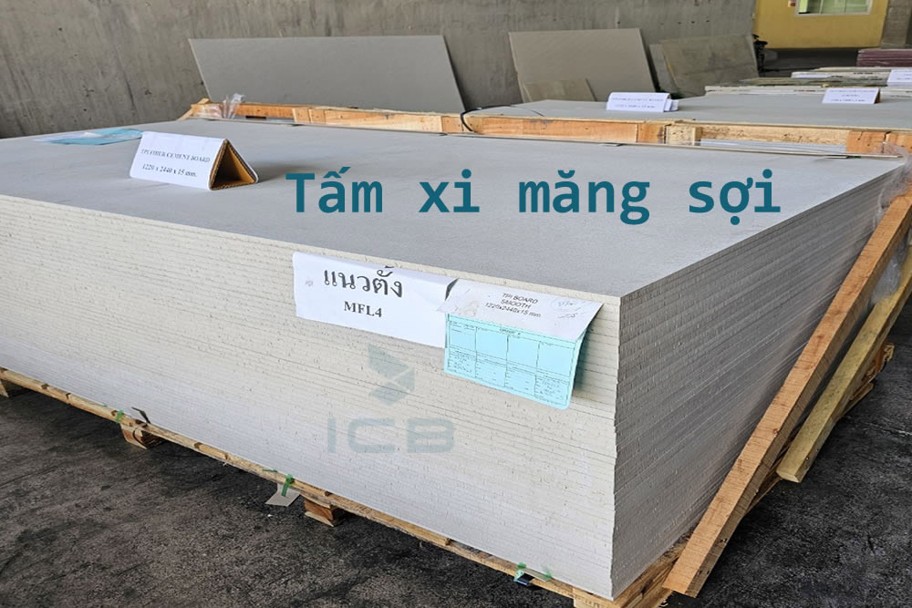 Hình ảnh tấm xi măng sợi