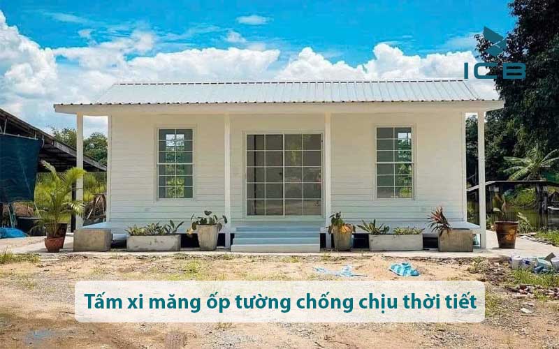 Tấm xi măng ốp tường ngoài trời có khả năng chống thời tiết