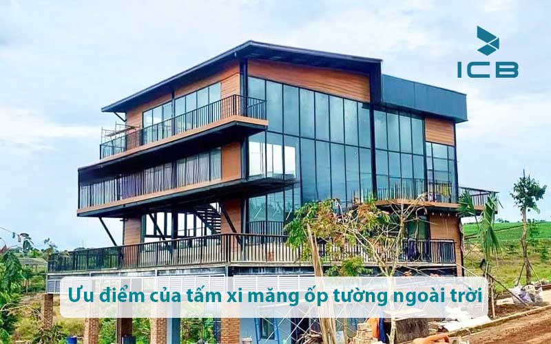Ưu điểm của tấm xi măng ốp tường ngoài trời