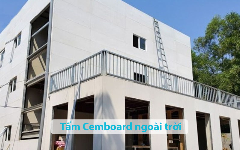 Tấm cemboard ngoài trời có chịu được nước không