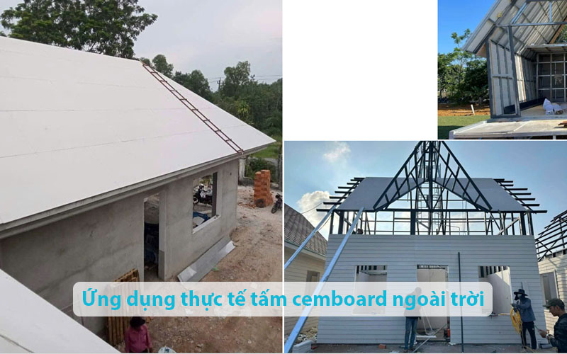 Những ứng dụng thực tế tấm cemboard ngoài trời